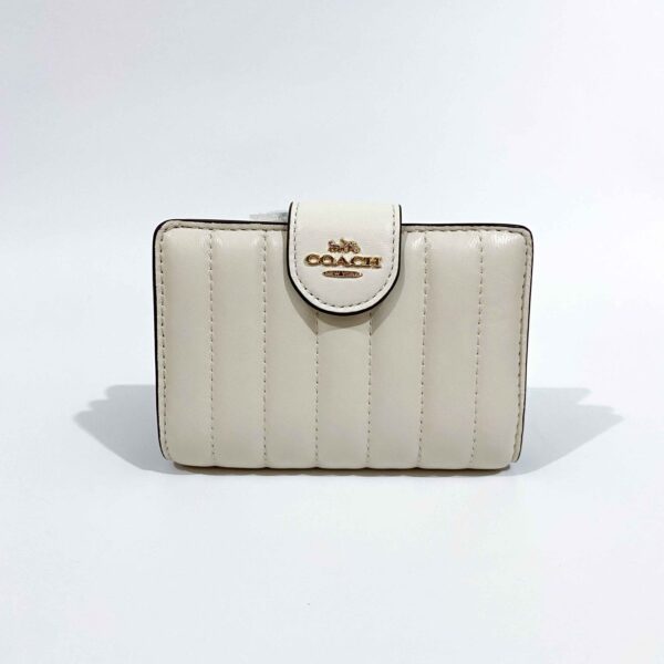 Coach - Medium Corner Zip Wallet With Quilting - Image 2