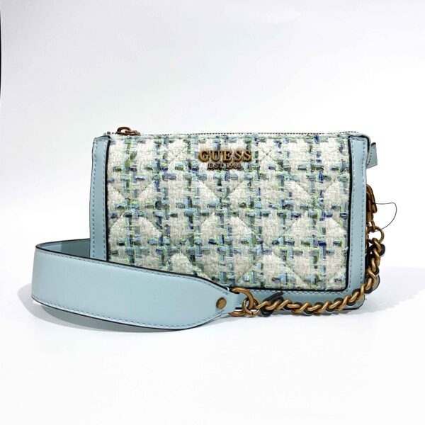 Abey Tweed Multi-Compartment Shoulder Bag - Image 2