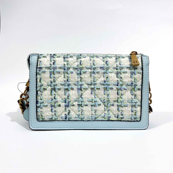 Abey Tweed Multi-Compartment Shoulder Bag - Image 4