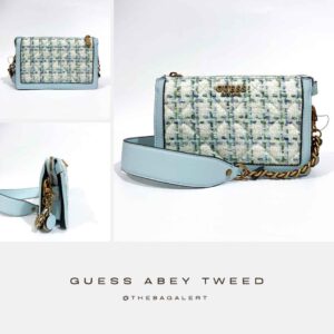 Abey Tweed Multi-Compartment Shoulder Bag