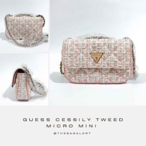 Cessily Tweed Micro Mini Bag