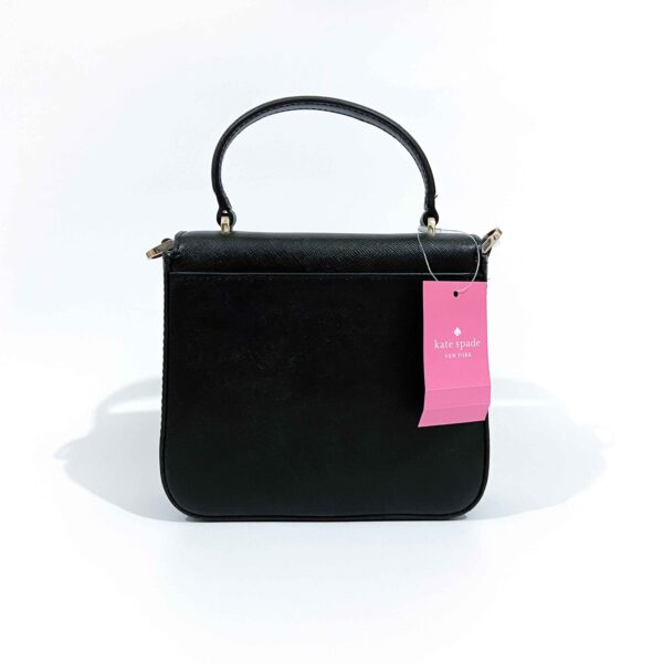 Staci Square Crossbody in Saffiano Leather - Image 4