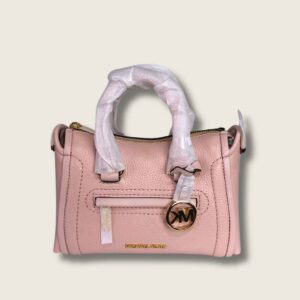 Carine Extra-Small Pebbled Leather Satchel