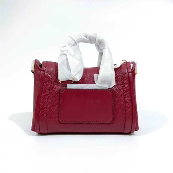 Carine Extra-Small Pebbled Leather Satchel - Image 4