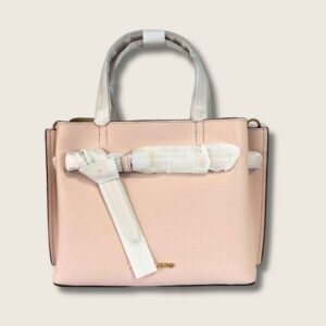 Emilia Small Pebbled Leather Satchel