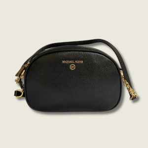 Michael_Kors_Jet Set Charm Small Pebbled Leather Satchel_Black