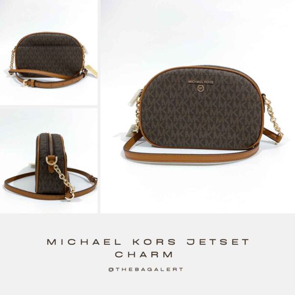 Jet Set Charm Small Logo Crossbody Bag