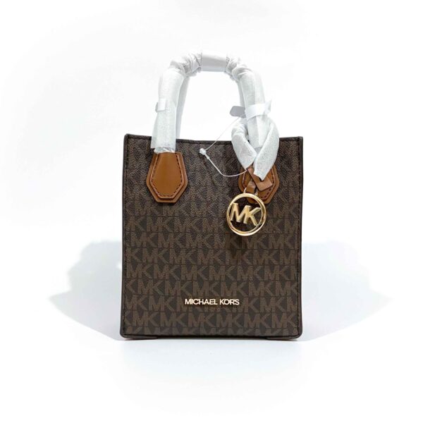 Mercer Extra-Small Logo and Leather Crossbody Bag - Image 2