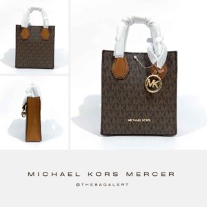 Mercer Extra-Small Logo and Leather Crossbody Bag