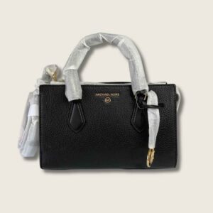Valerie Small Pebbled Leather Satchel