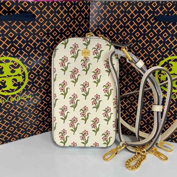 Emerson Mixed-Print Phone Crossbody